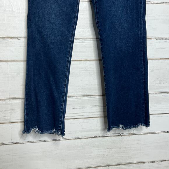 Vervet Issue Free Mid Rise Straight Jeans Dark Wash Stretch Denim Size 29 - Picture 9 of 11